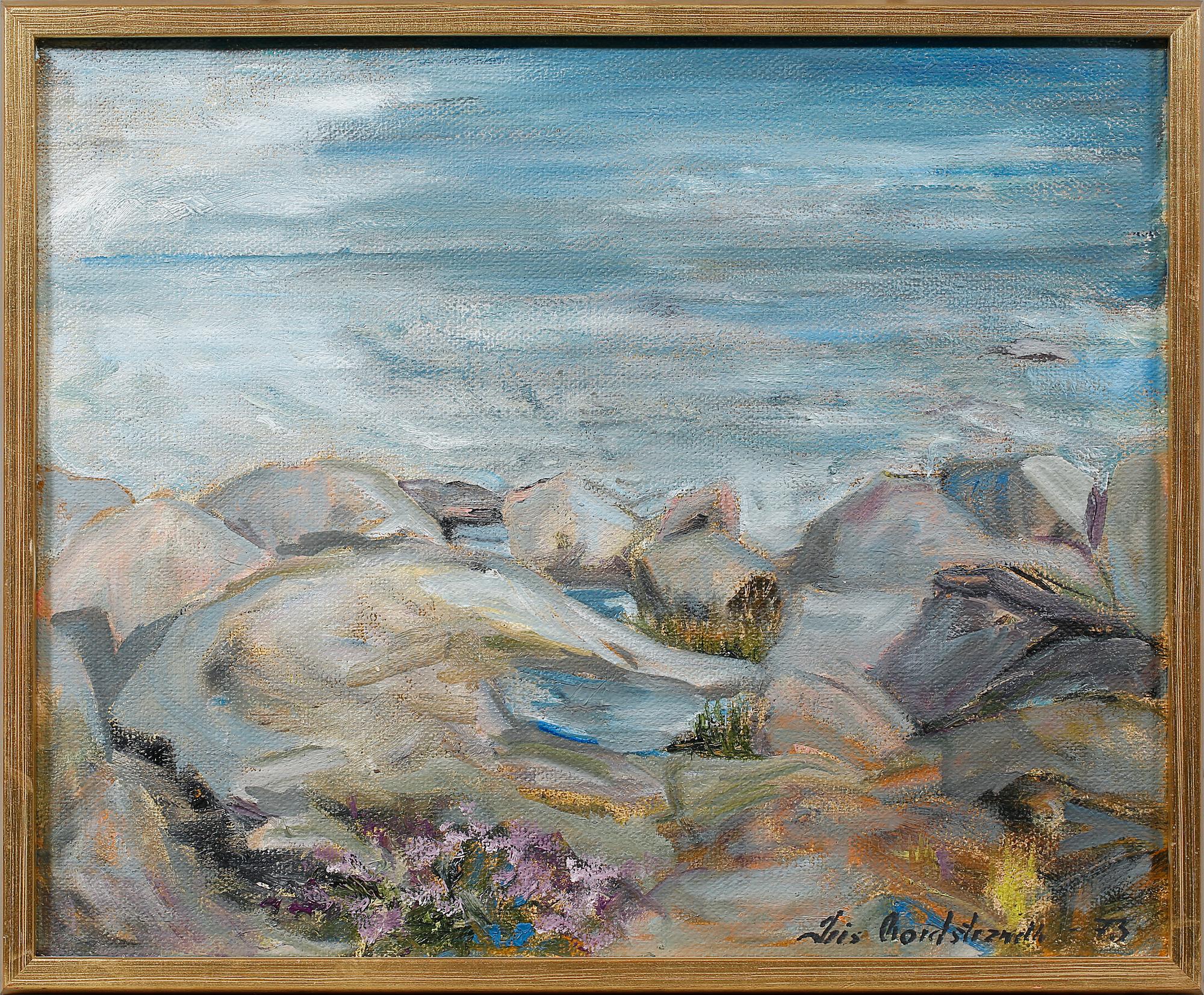 IRIS NORDSTRANDH, olja på duk, signerad och daterad -73.