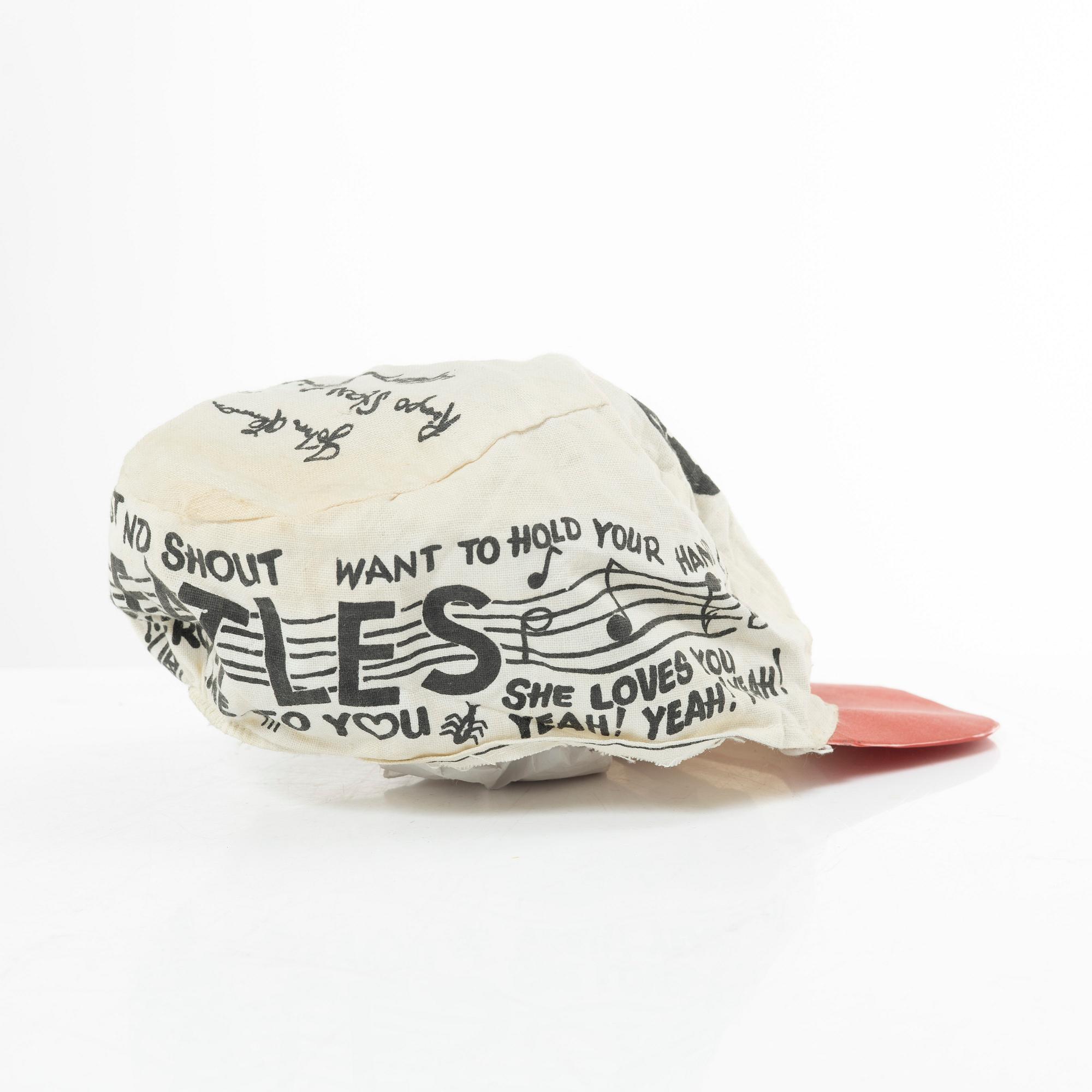 The Beatles, "Sto-Rose"-jockey hatt, NEMS Enterprises, England, 1960-tal.