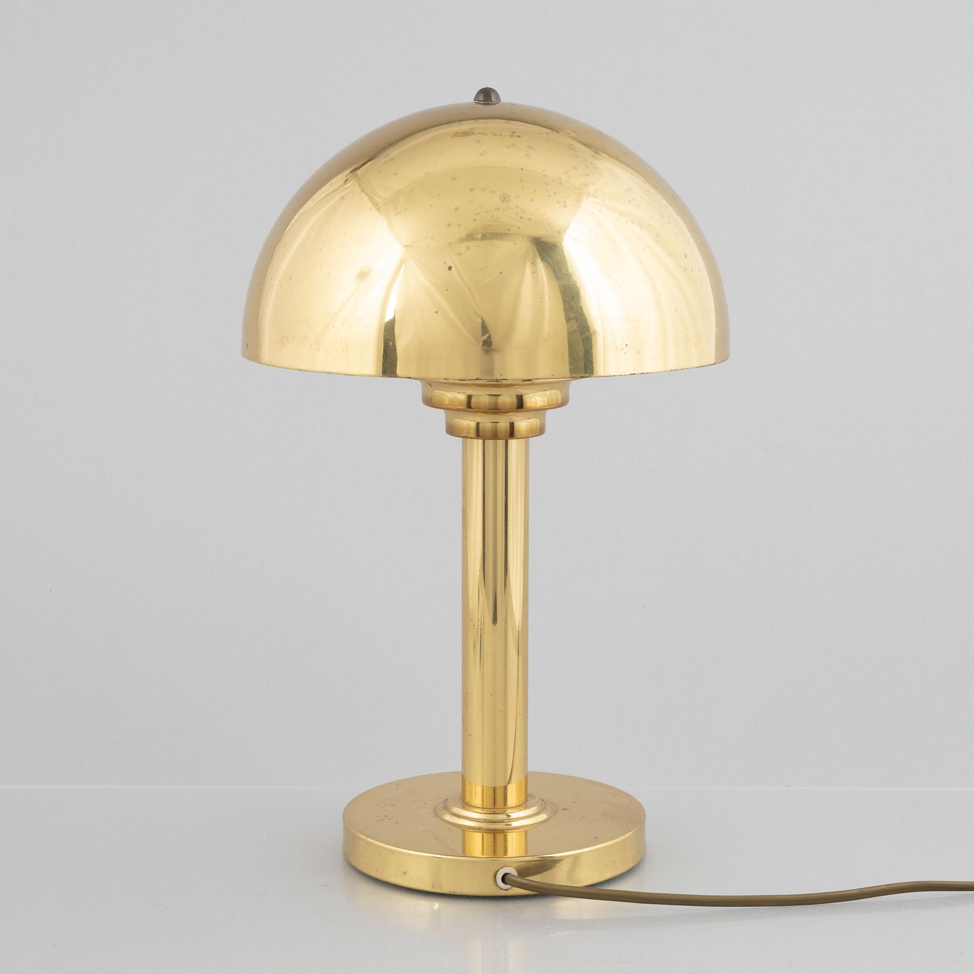 An Art Déco-style table lamp, second half of the 20th century.