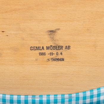 Stolar, 4 st, Gemla, Diö, 1986.