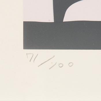 Sadamasa Motonaga, "Japanese Nobel Prize Winners" Complete portfolio with 5 colour screenprints.