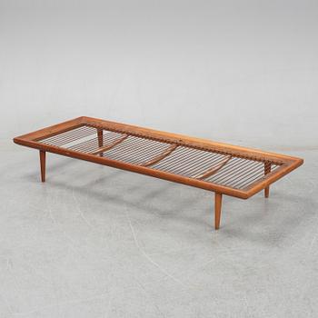 Peter Hvidt & Orla Mølgaard Nielsen, a 'Minerva' teak daybed, France & Son, Denmark, 1950's/60's.