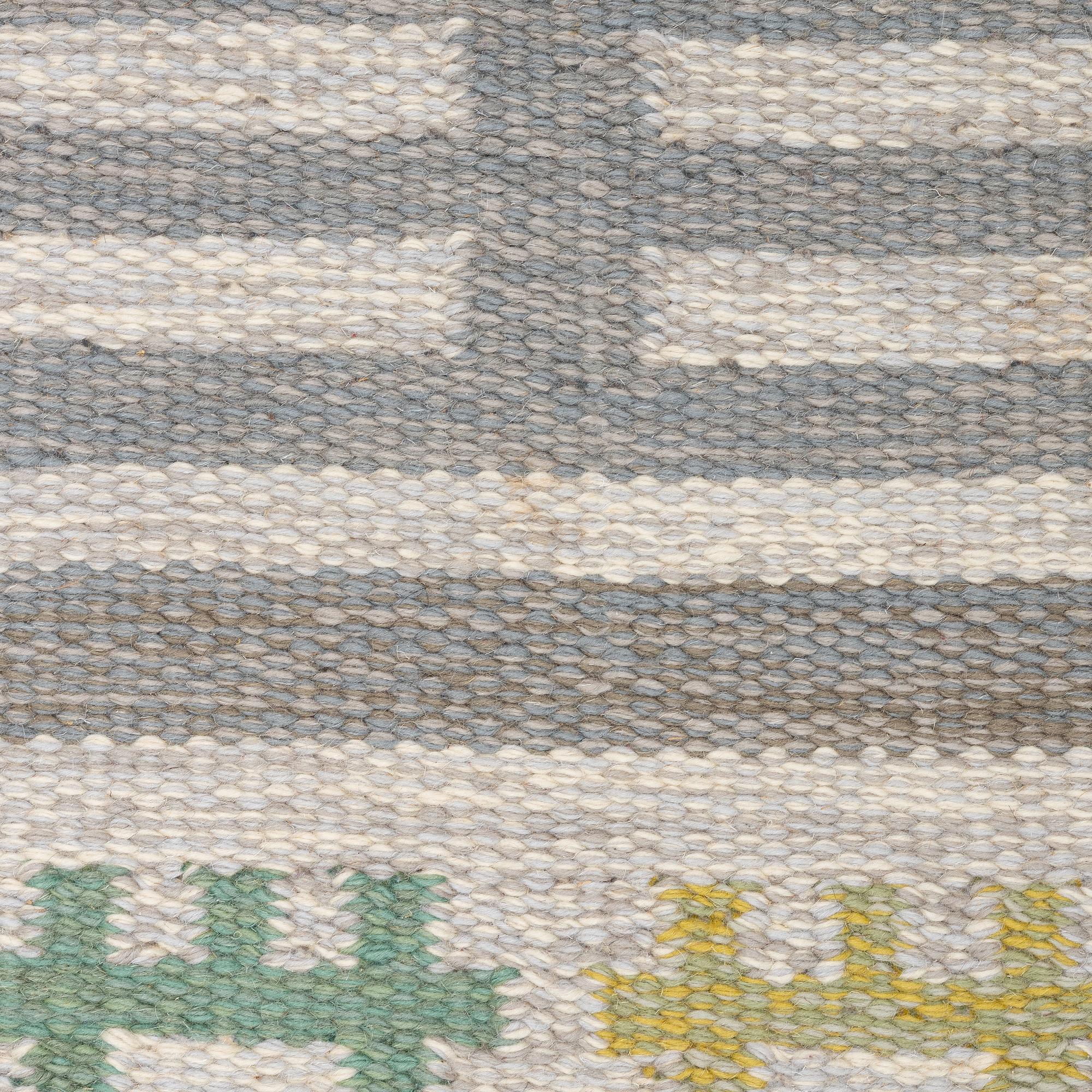 Rug, flat weave, approx. 200 x 135 cm.