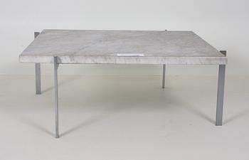 SOFFBORD, "PK-61", Poul Kjaerholm, tillverkat av Fritz Hansen 1990.