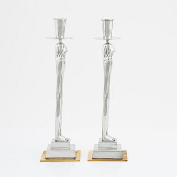 Edvin Öhrström, a pair of 'Egyptian' candlesticks, Svenskt Tenn, Stockholm 2015.