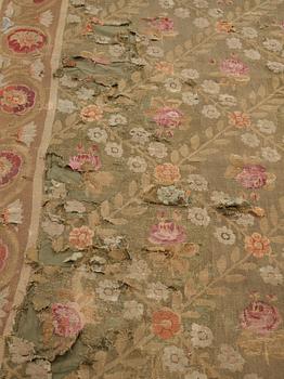 MATTO, tapestry weave, ca 561-564,5 x 354-360 cm, Aubusson, France the middle to the end of the 19th century.