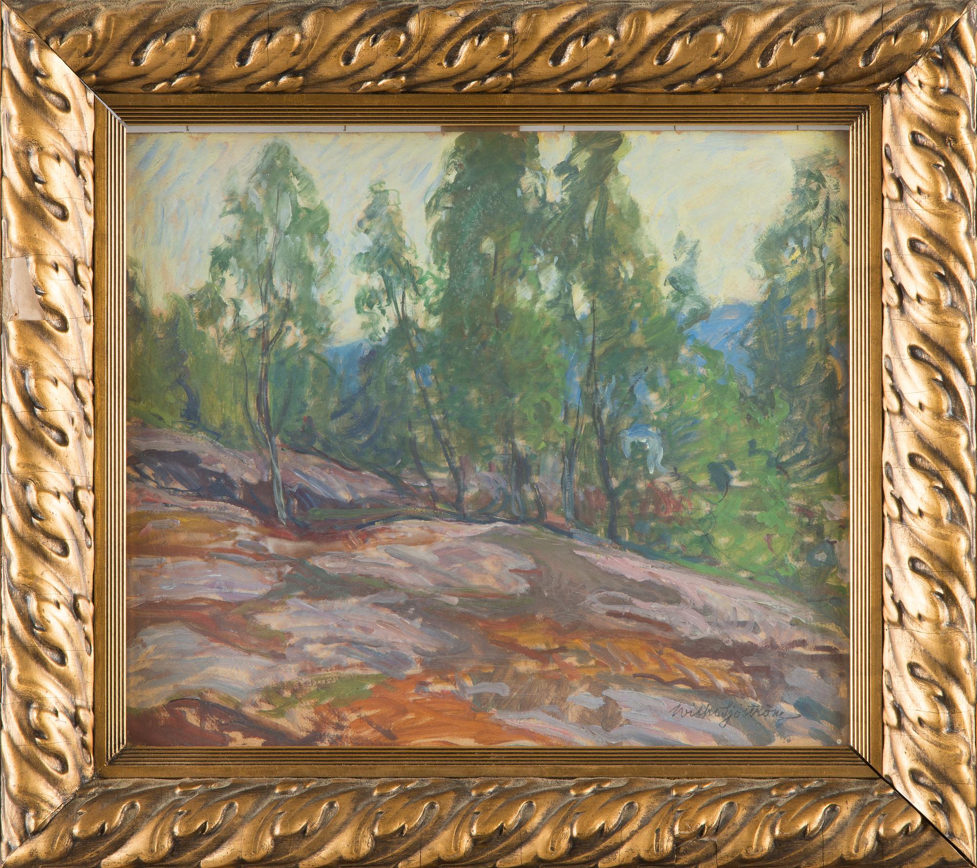 Wilho Sjöström, Landscape with Cliffs.