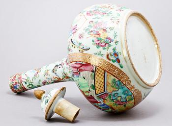 PARTI PORSLIN, 3 delar, Kanton, Kina, 1800/1900-tal.