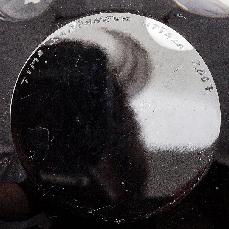 TIMO SARPANEVA, LASIVEISTOS, "Claritas", signeerattu Timo Sarpaneva Iittala 2007.
