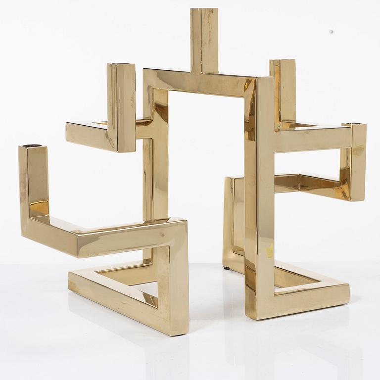 A 'Skyline' candelabrum, Eichholtz, contemporary.