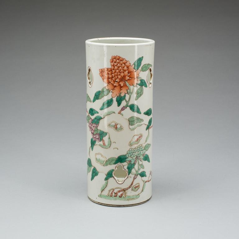 PERUKVAS, porslin Kina, 1900-tal.