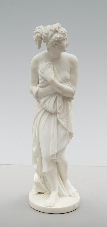 SKULPTUR, marmor, sekelskiftet 1900.