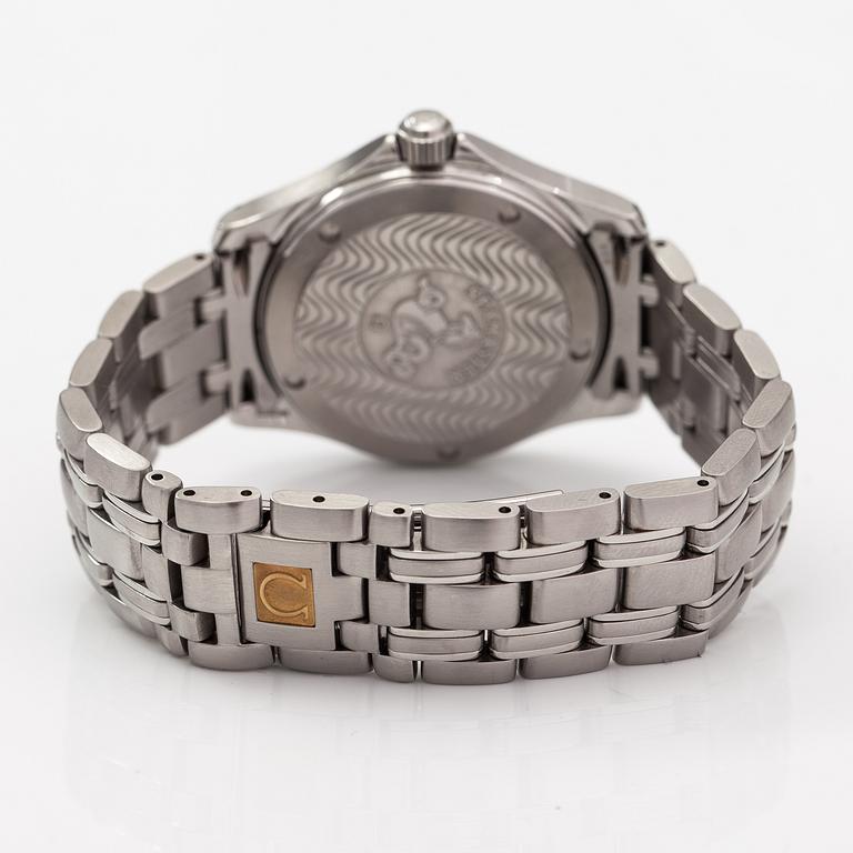 Omega, Seamaster, 120m, armbandsur, 36 mm.