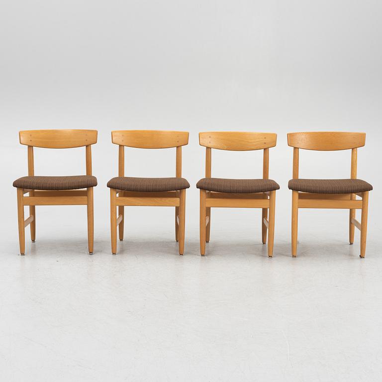 Børge Mogensen, stolar, 4 st, "Öresund", Karl Andersson & Söner.