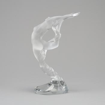 A glass figurine from Lalique, France, late 20th century.