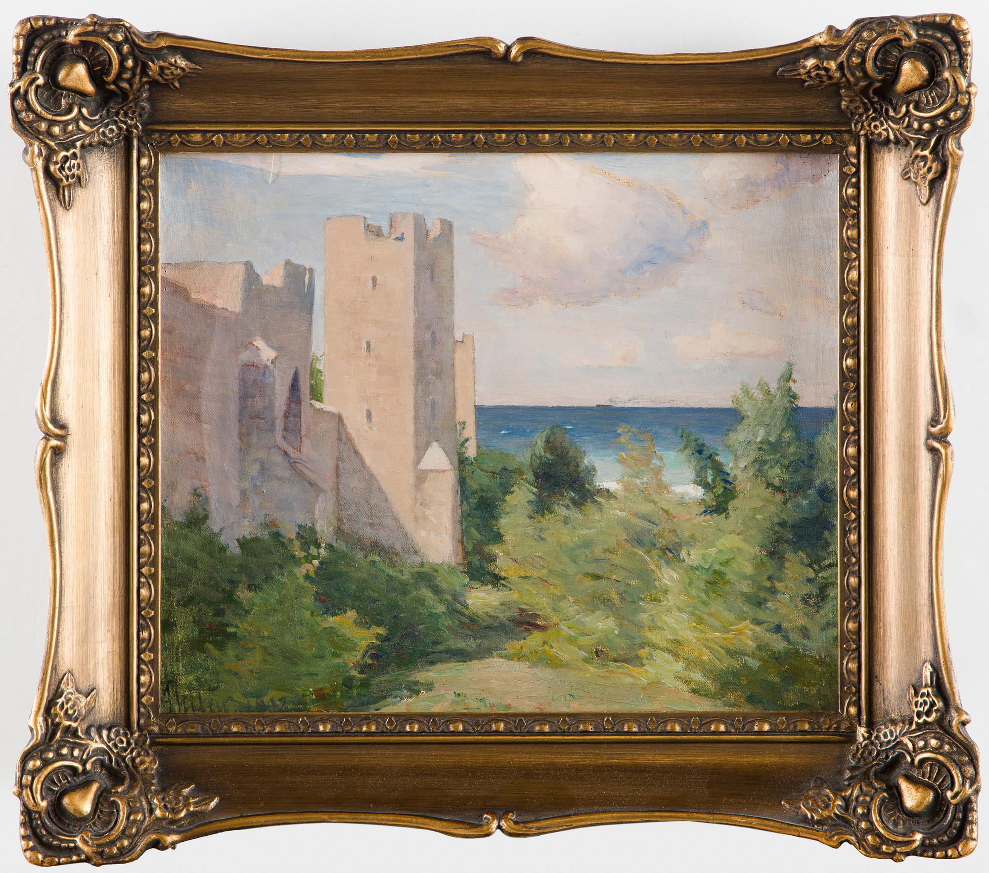 Ada Thilén, View of a Castle.