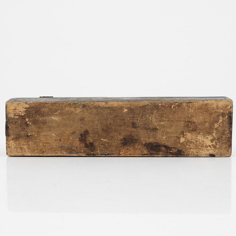 Lim-Johan, hans art. Rakknivsask, längd 27 cm.