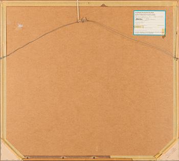 Olavi Vaarula, gouache, signerad och daterad 1987.