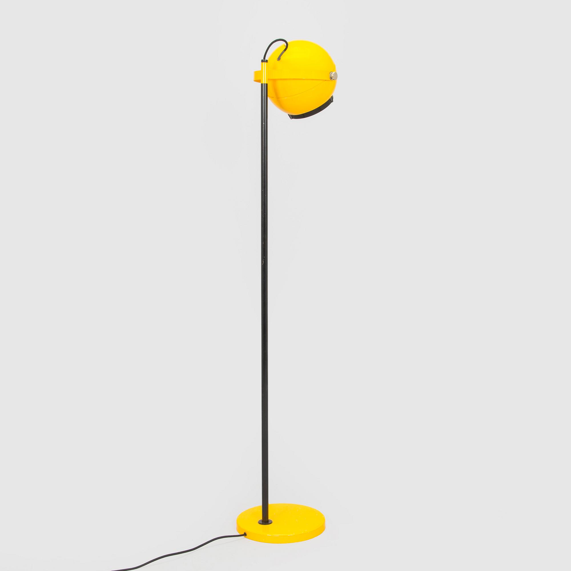 Heikki Turunen, a 1970s floor lamp 'Ping Pong', Stockmann Orno Finland.