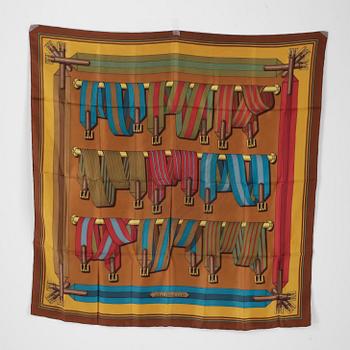SCARF, siden, "Les Sangles", design Joachim Metz, Hermès, Paris.