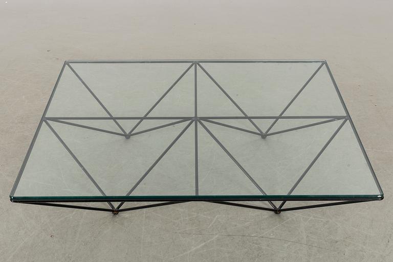 PAOLO PIVA, coffe table, "Alanda", B & B Italy.