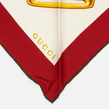 Gucci, a twill silk scarf, 2006.