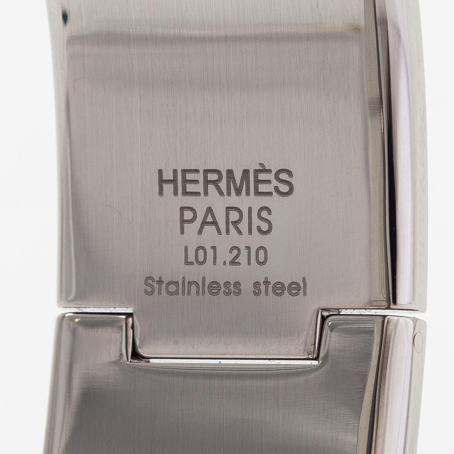 Hermès, wristwatch, 19 mm.