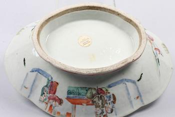 SKÅL, porslin. Kina 1800-tal.
