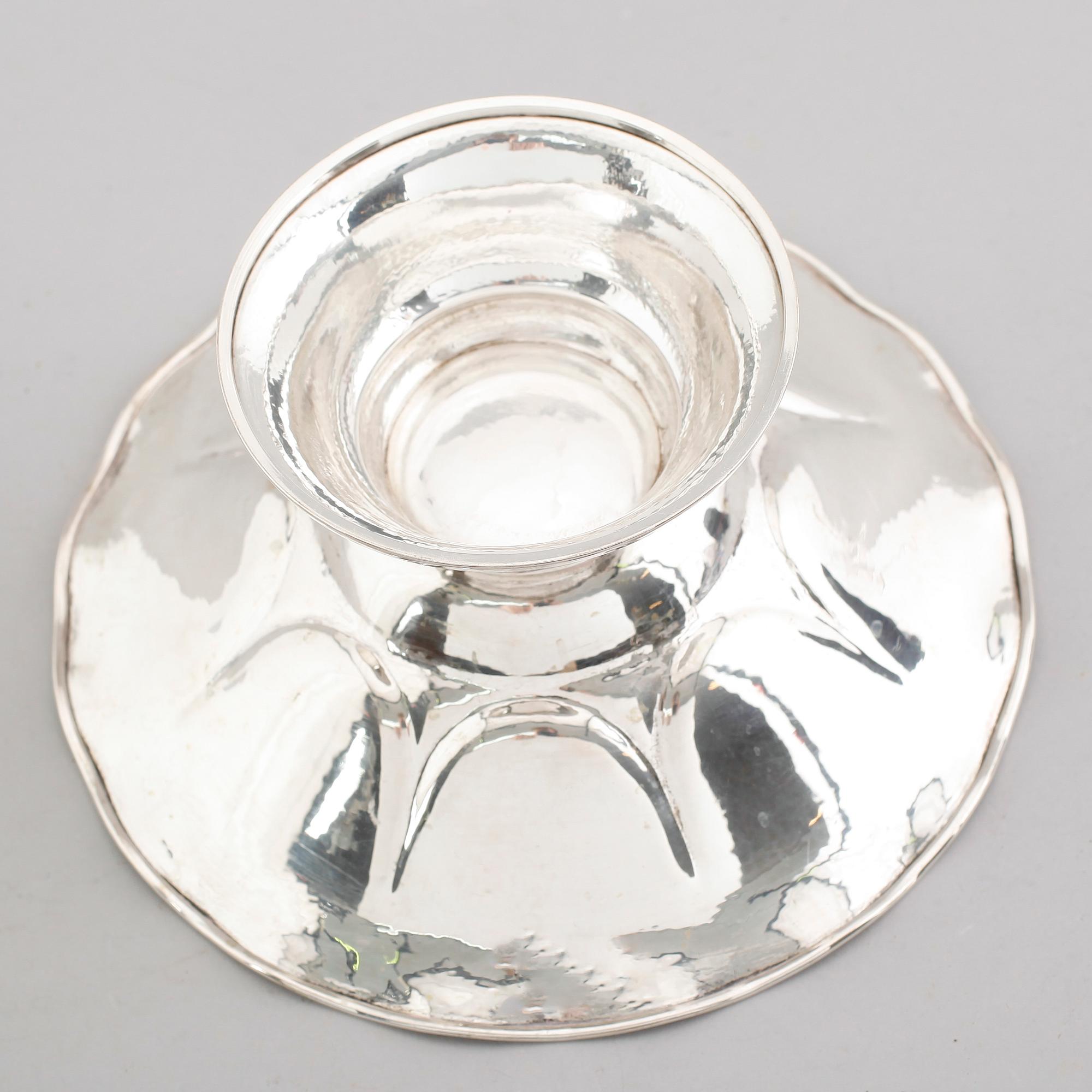 SKÅL, silver, svenska importstämplar, 1900-talets första hälft.