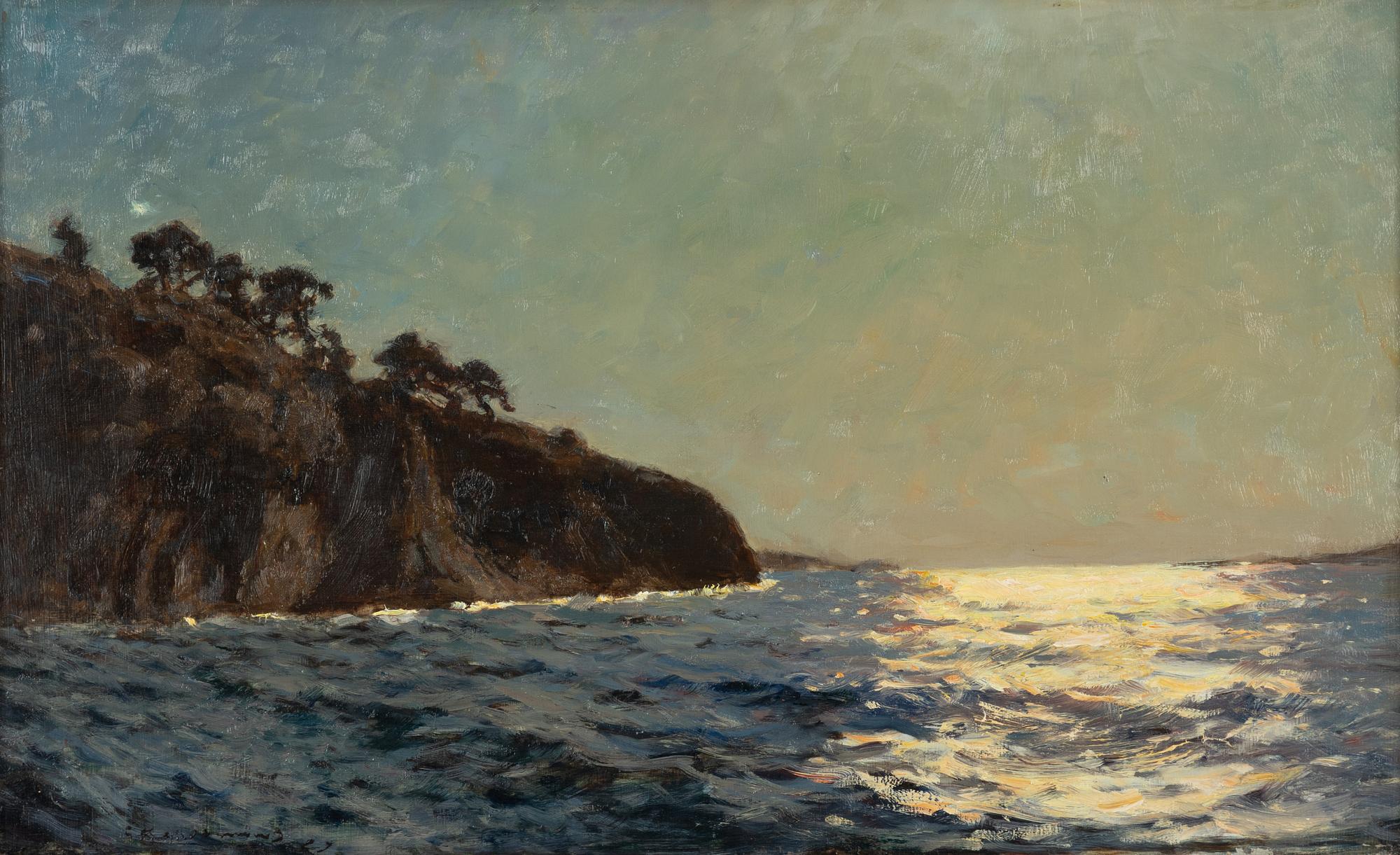 Gottfrid Kallstenius, "Månsken, Källvik, Småland”.