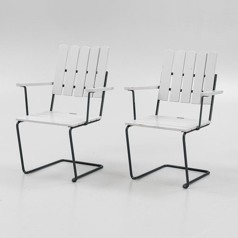 Trädgårdsgrupp, 6 delar, Grythyttan, samtida tillverkning.