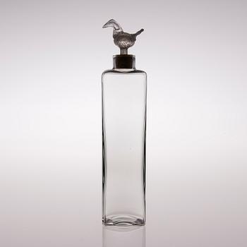 A 'KF 508' decanter, signed K. Franck, Nuutajärvi, Notsjö -62.