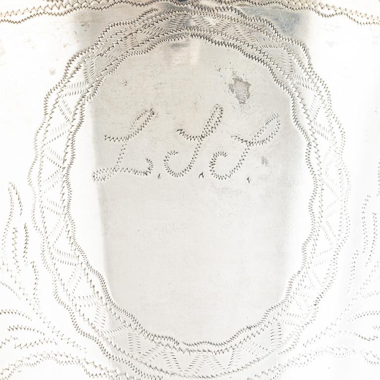 A silver beaker by Nils Tornberg, Linköping 1810.