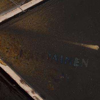 Birger Kaipiainen, väggskulptur, fjäril, Rörstrand 1950-tal.