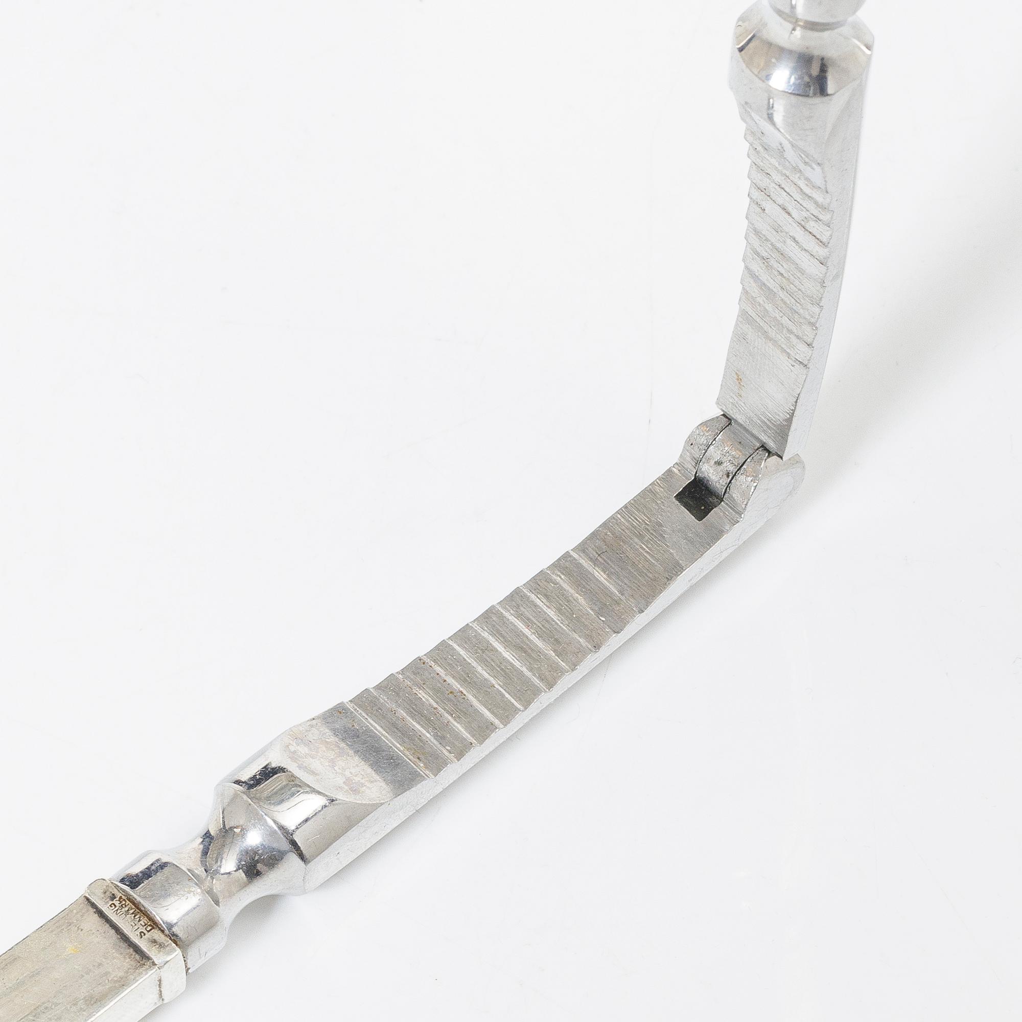 Harald Nielsen, Nötknäppare, sterlingsilver, Georg Jensen, Danmark efter 1945.