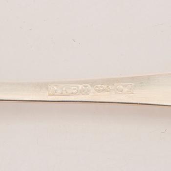 Jacob Ängman, bestick Rosenholm 60 dlr silver GAB Stockholm 1950/60-tal.