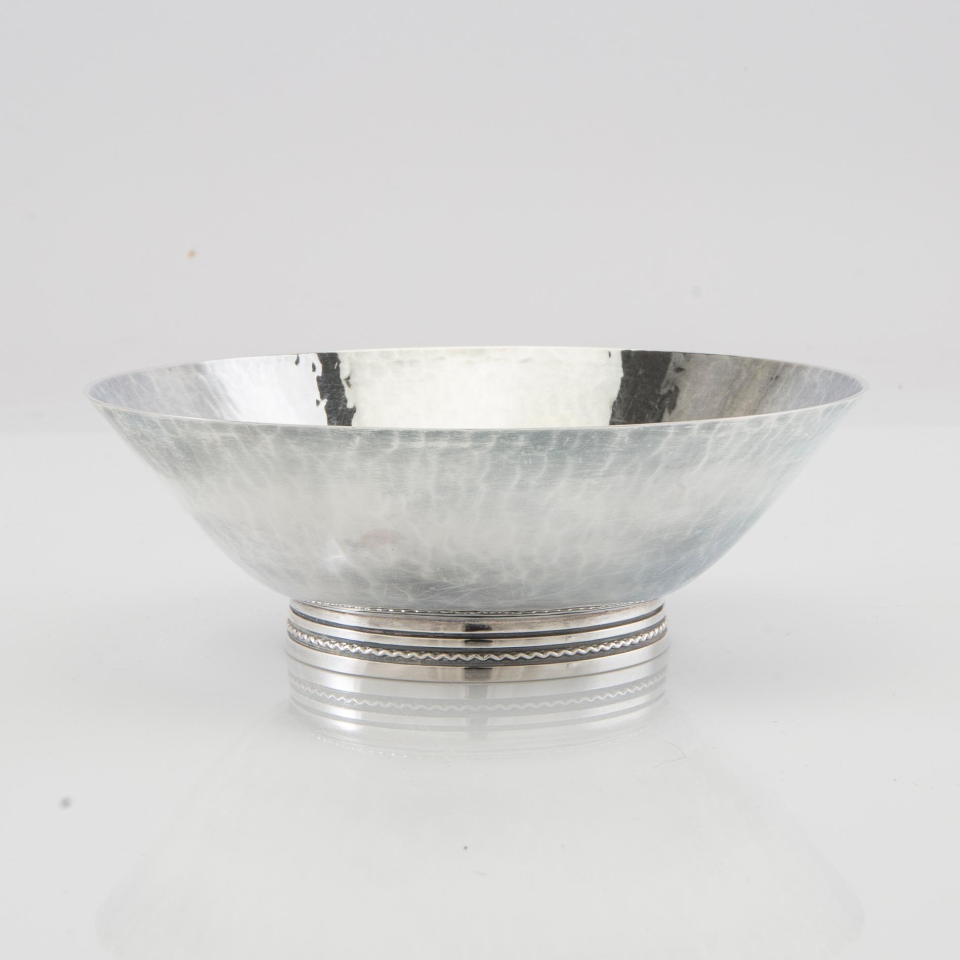 Eric Löfman, bowl silver MGAB Uppsala 1971.