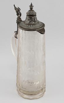 KANNA, glas, 1800-talets slut.