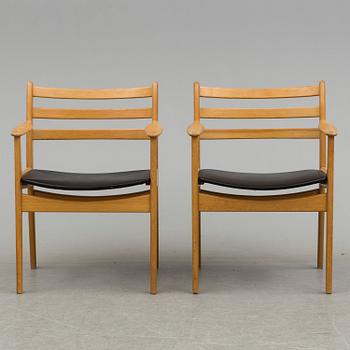 POUL VOLTHER, stolar, ett par, Gemla, 1900-talets andra hälft.