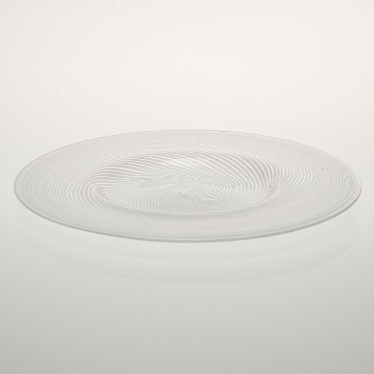 FAT, glas, signerad Heikki Orvola Nuutajärvi Notsjö.