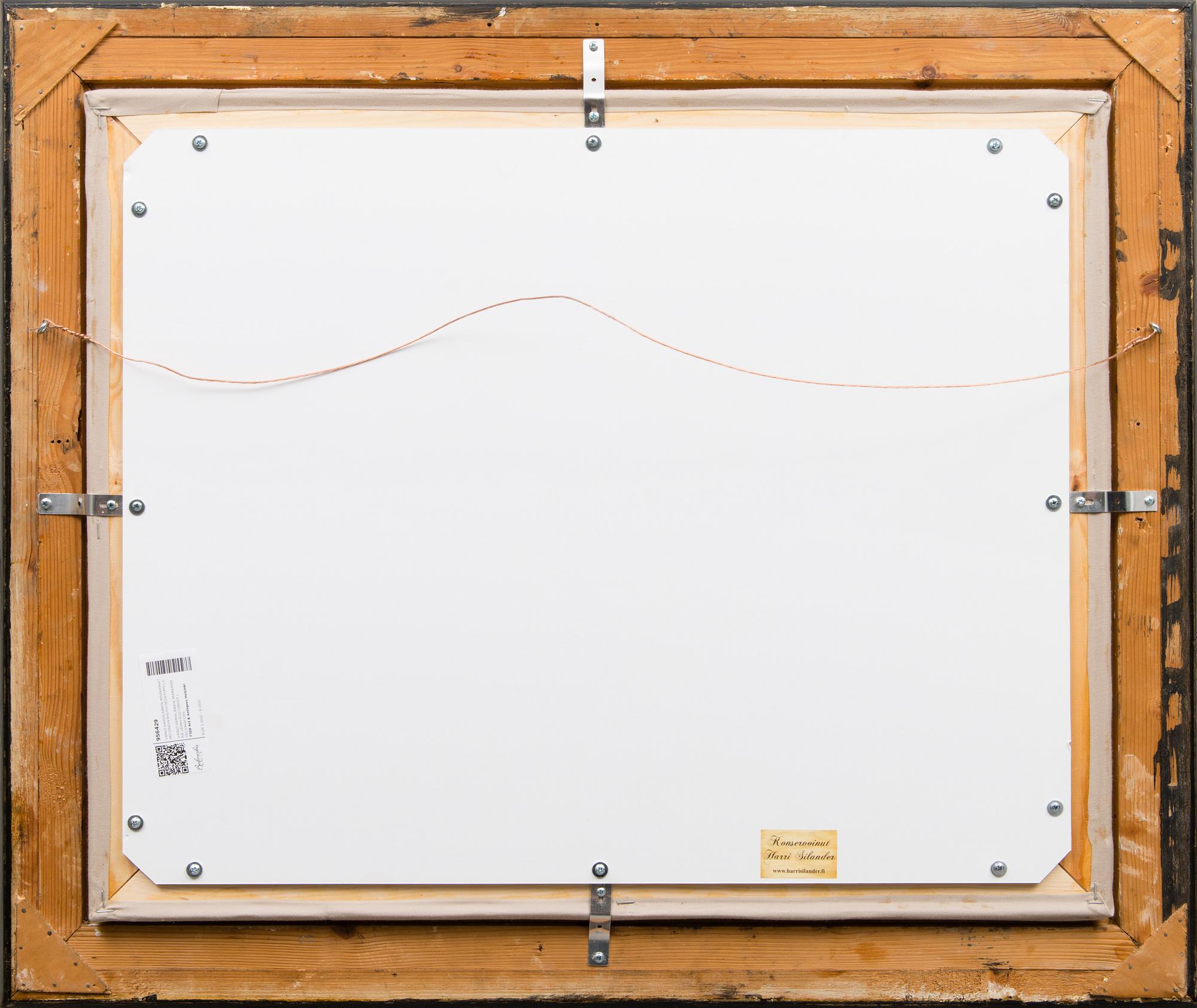 VÄINÖ HÄMÄLÄINEN, MARKKINAT HELSINGIN RAUTATIENTORILLA.