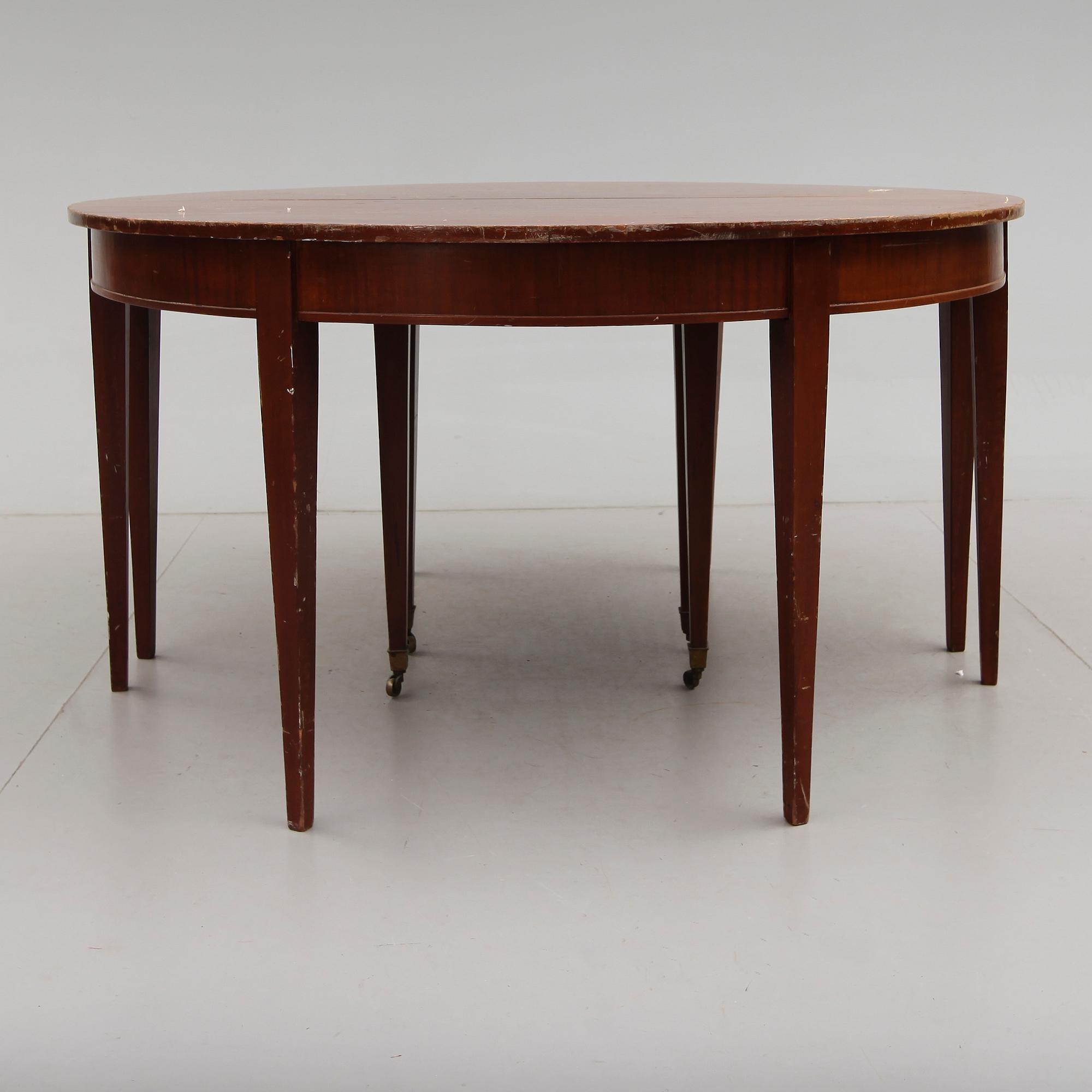 MATBORD, 1800-talets andra hälft.