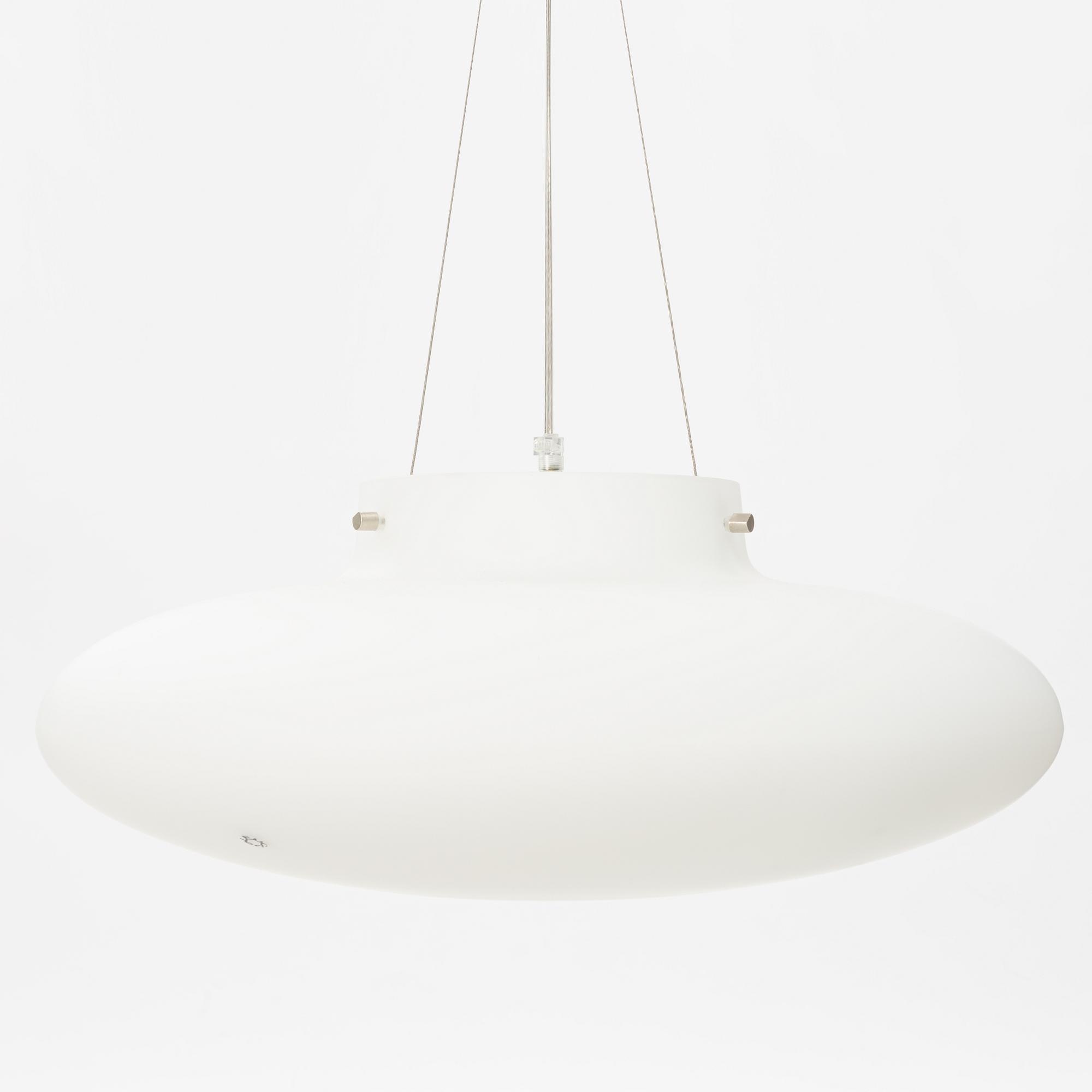 A ceiling lamp, Leucos, Italy.