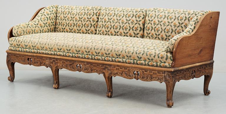 A Swedish Rococo 18th Century sofa.