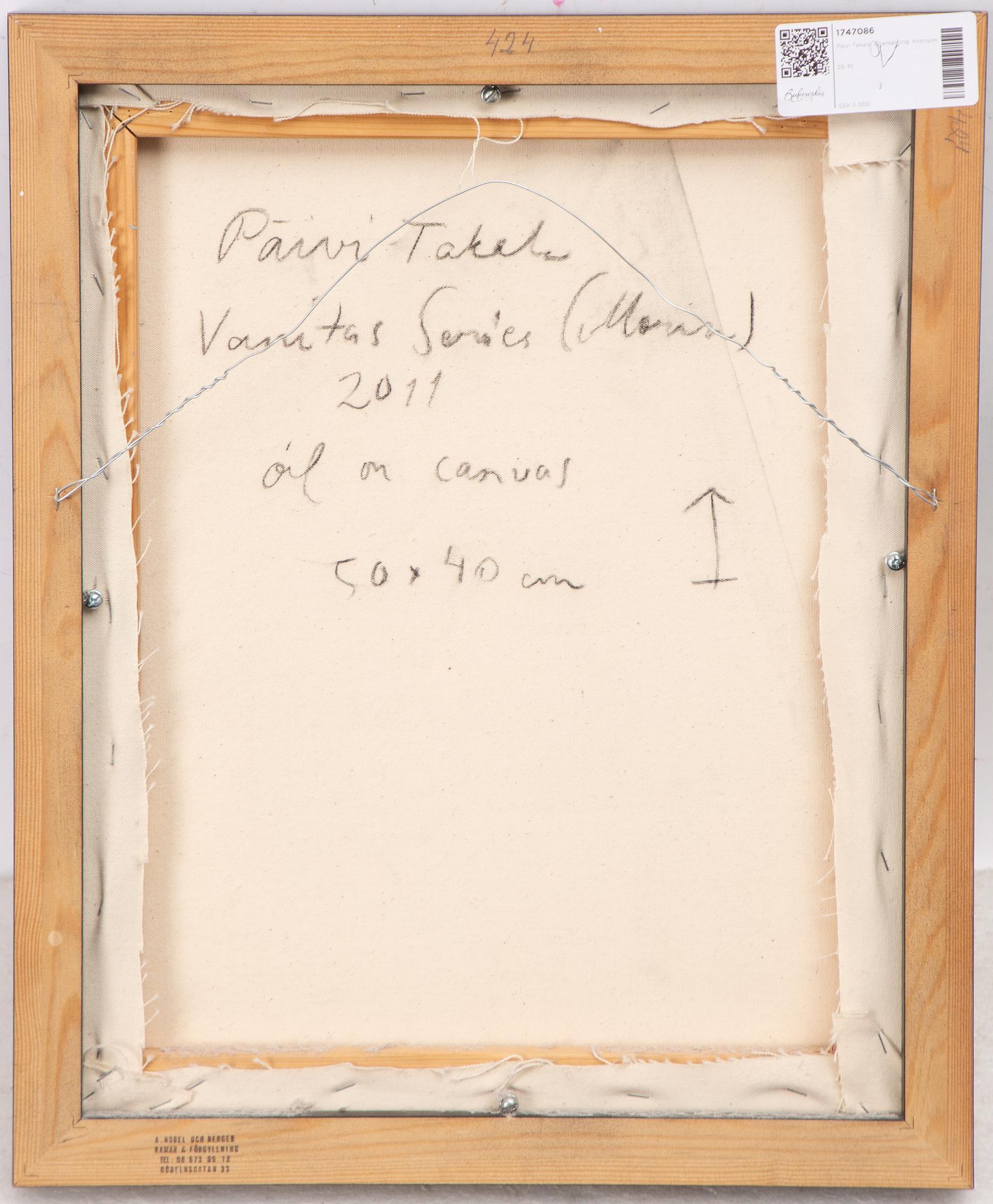 Päivi Takala, "Vanitas Series (Morir)".