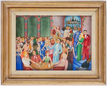 Ingrid von Dardel, Festive gathering.