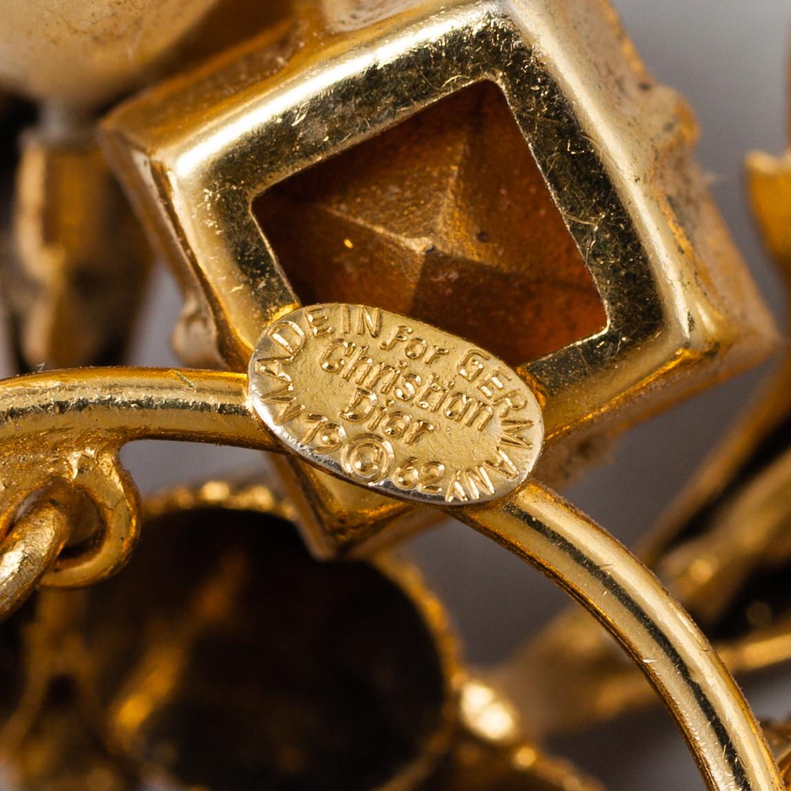 A brosch by Christian Dior, 1962.