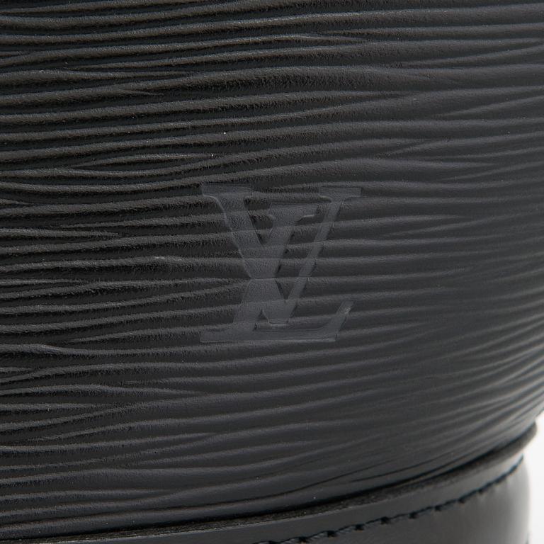 Louis Vuitton, A Black Epi Leather Saint Jacques PM Bag.