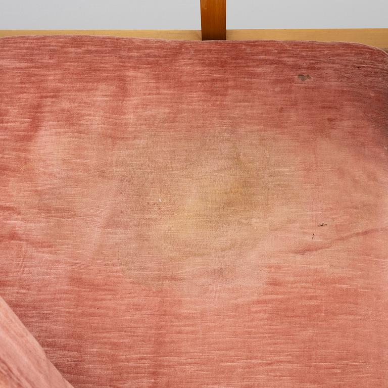 Sofas, a pair, late 20th century.