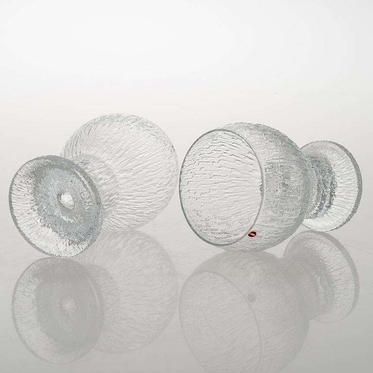 TIMO SARPANEVA, set of 12 'Ölkky' drinking glasses from Kekkerit (Party) series for Iittala.